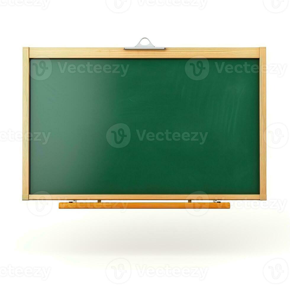 Green class board, School classroom high quality ai image generated photo