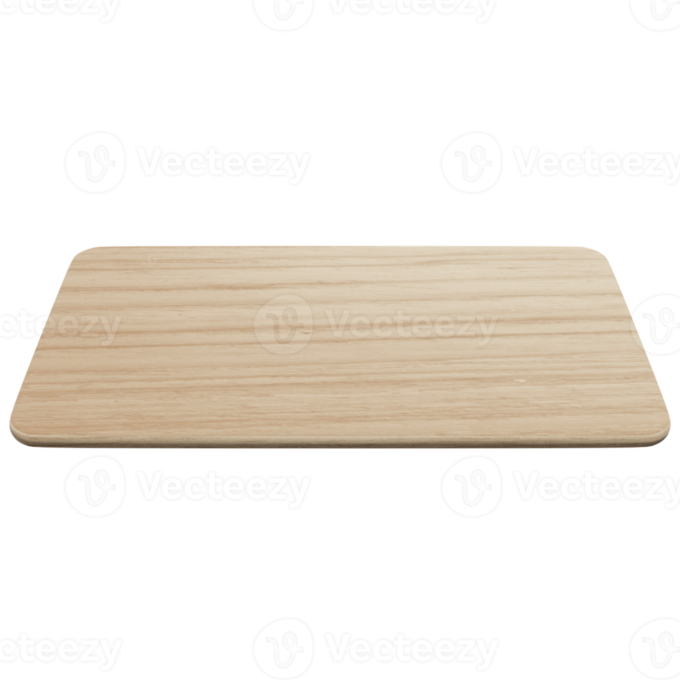 wooden stage podium ,wood plate 3d render png