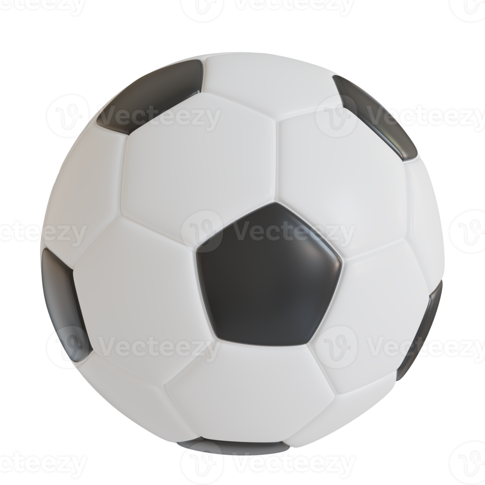 soccer ball 3d render,sports equipment png