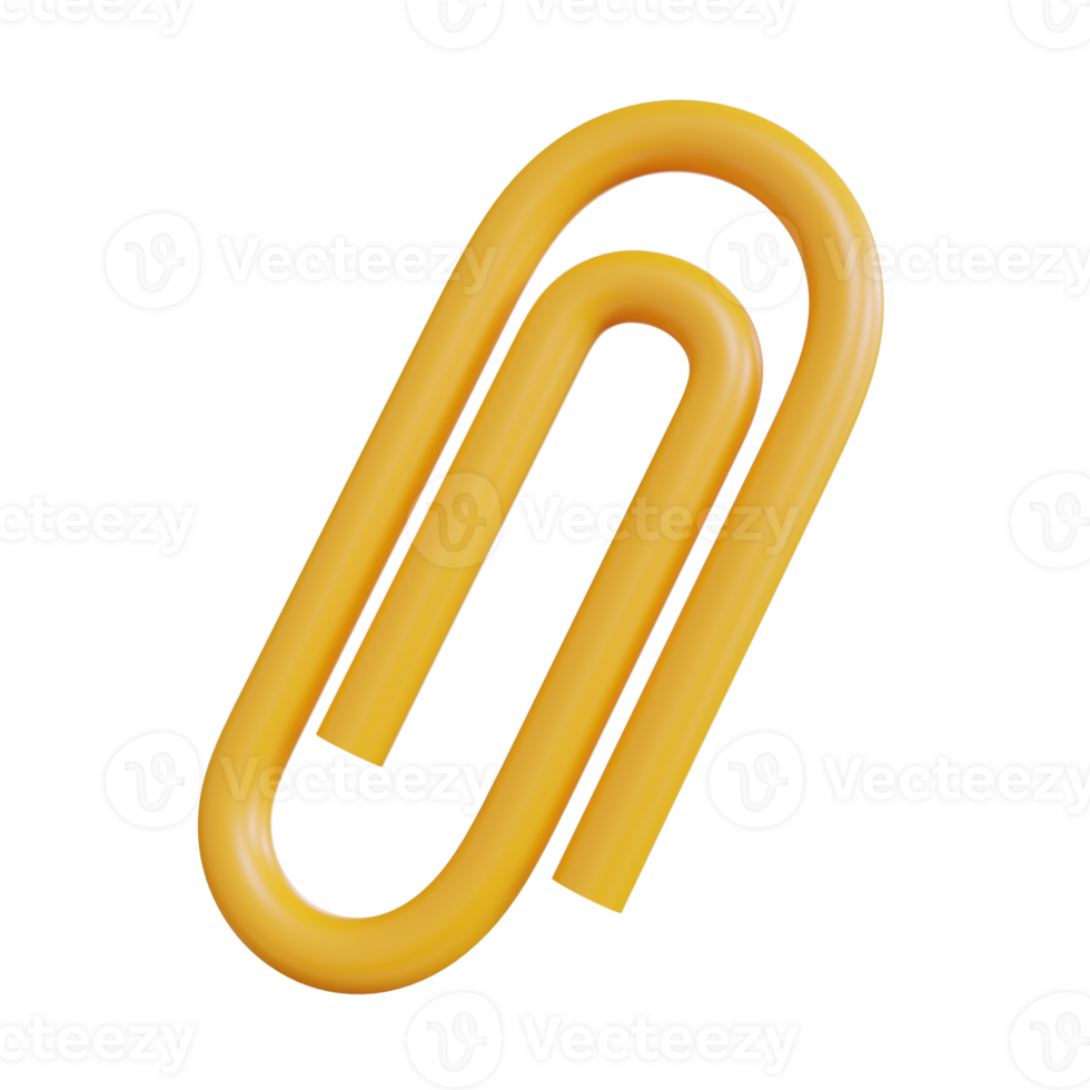 paperclip 3d Illustrations,school equipment png