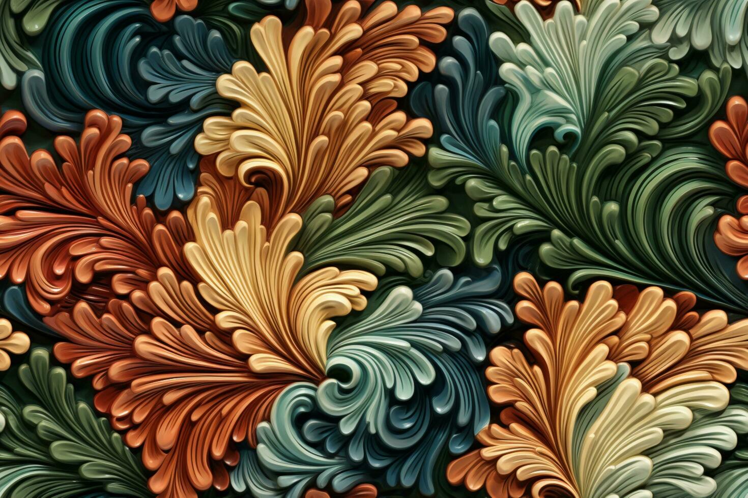 abstract 3d Renaissance background photo