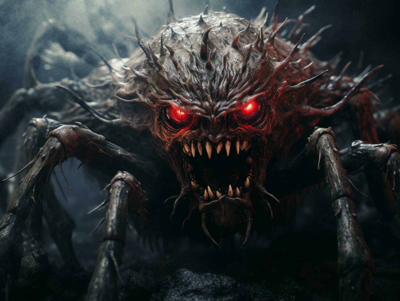 monster devil illustration photo