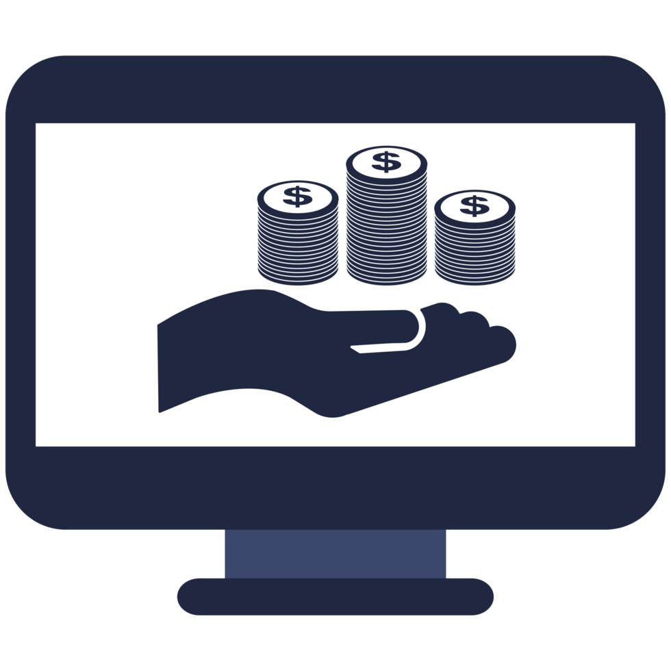 saving money app flat icon png