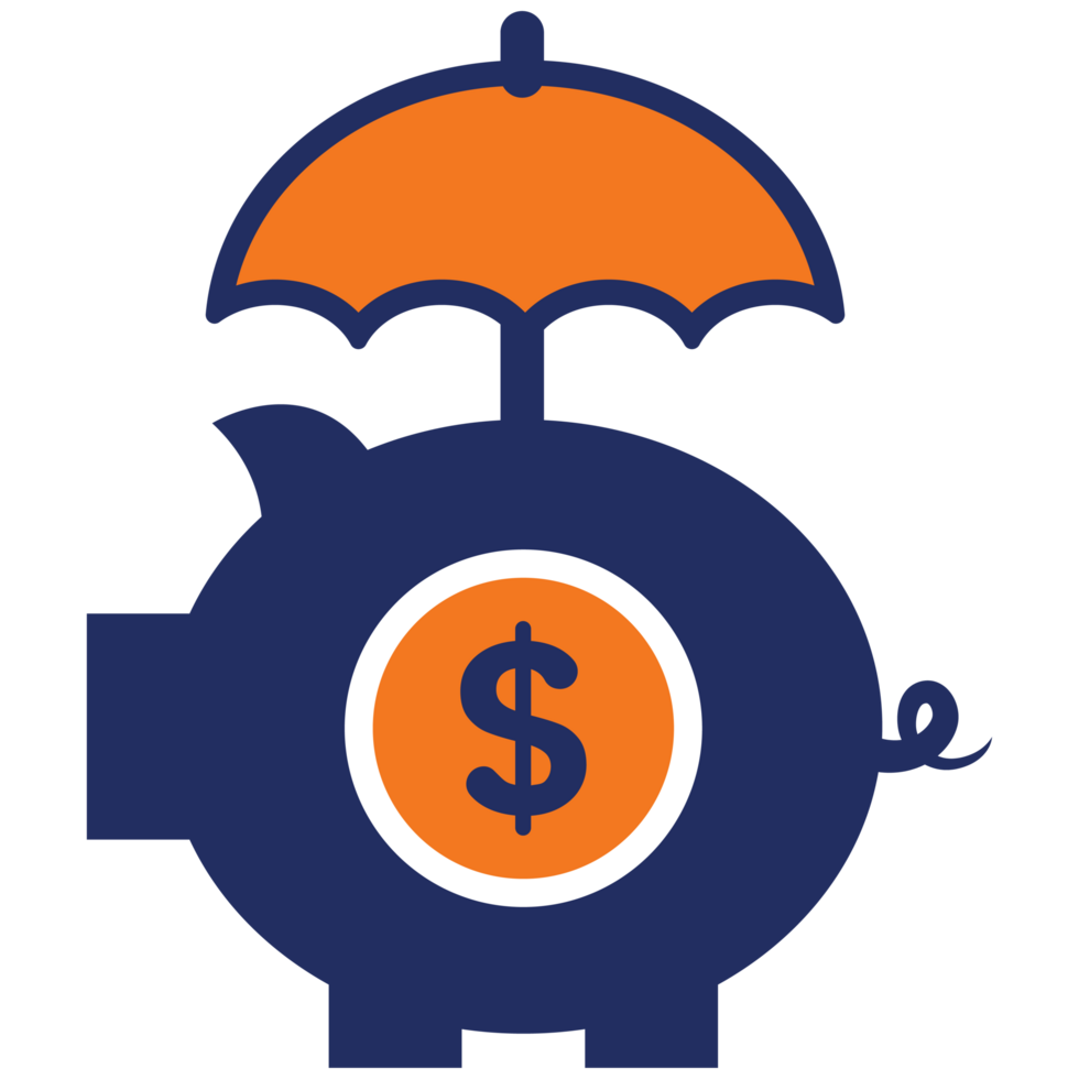 png money saving plan icon design