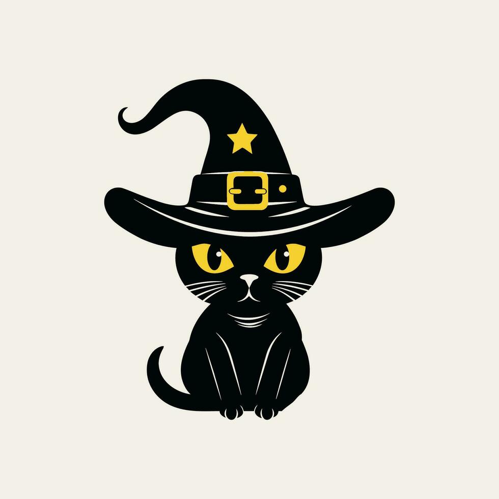 Simple Halloween Cat Costume Ideas vector