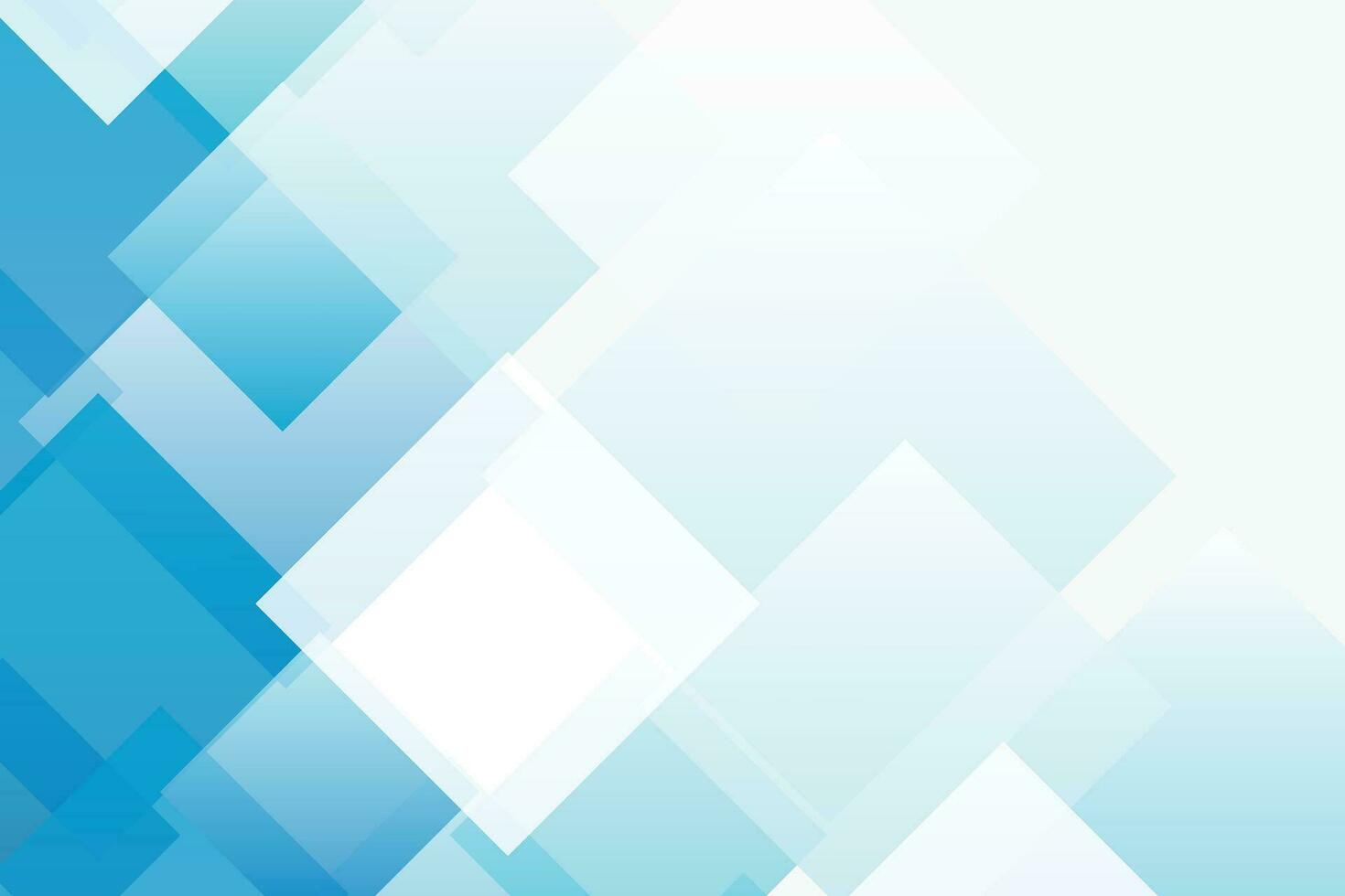 Blue technology blocks background vector