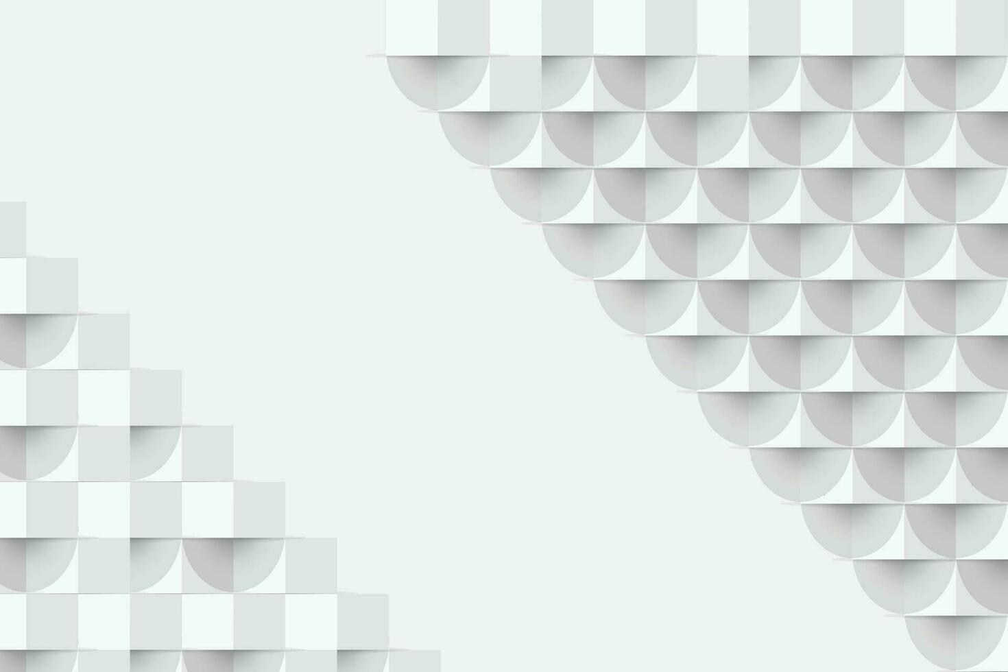 Abstract modern square background. White and grey geometric texture. vector illustration