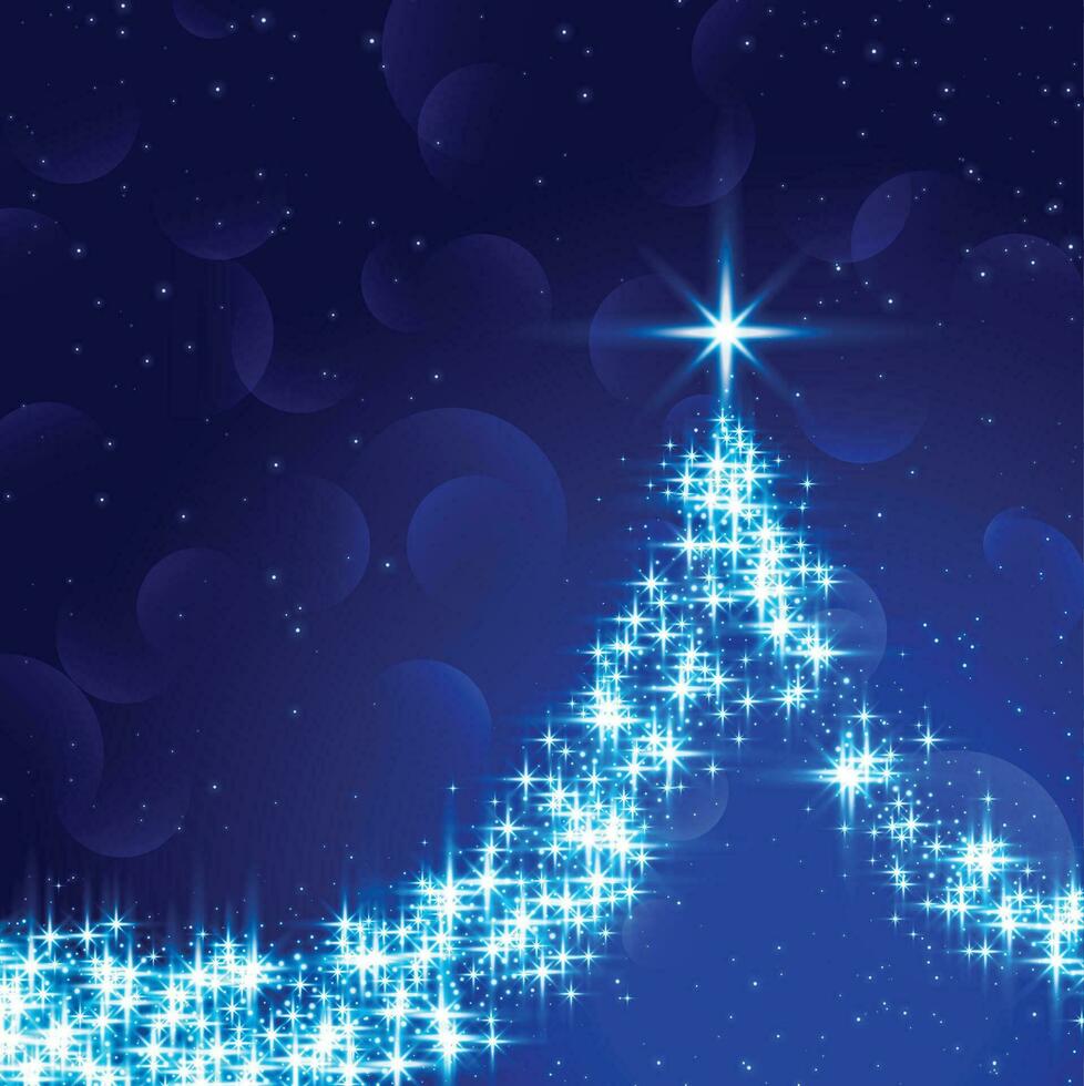 Merry Christmas and Happy New Year. Xmas background with poinsettia, Snowflakes, star and balls design. vector