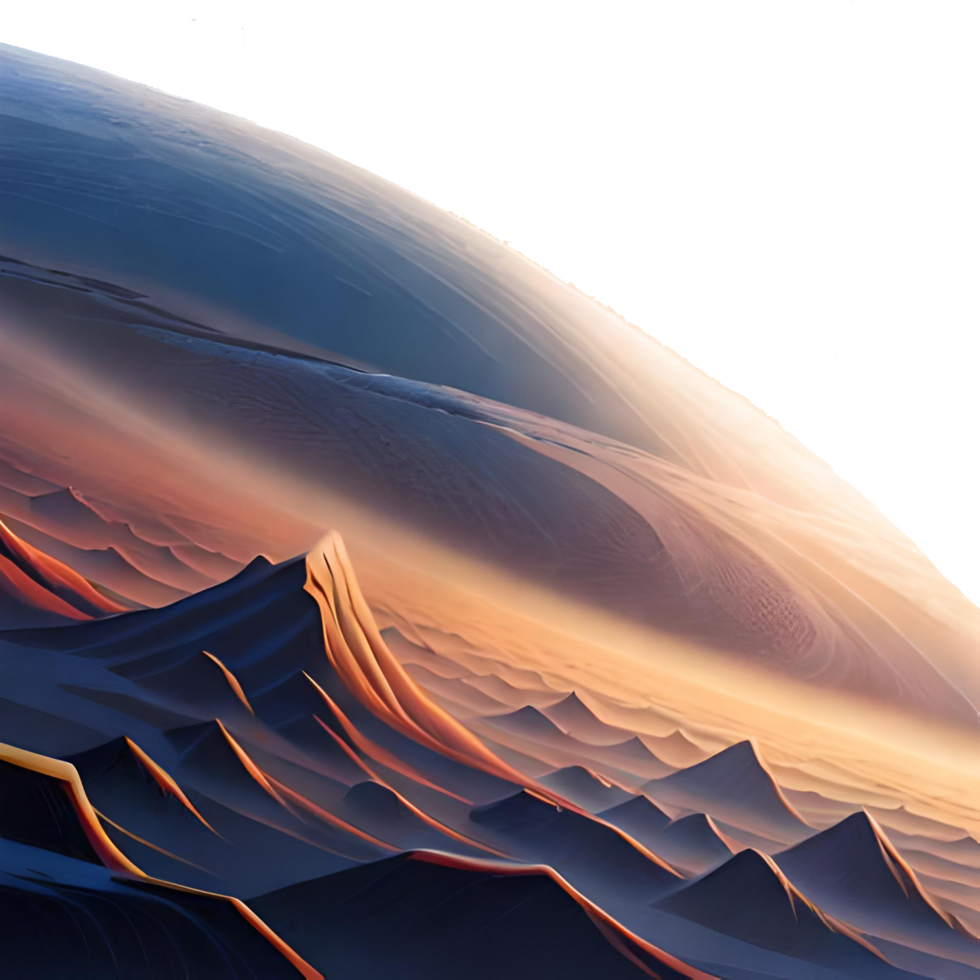 Exploring the Land of Sun generative with AI png
