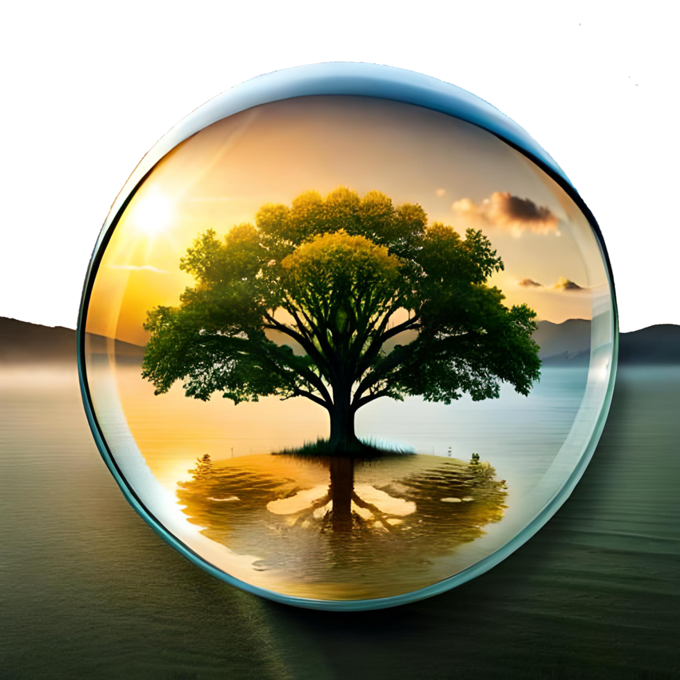 Tree generative with AI png