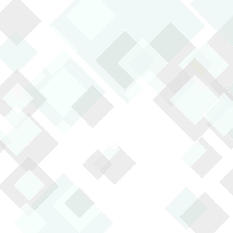 Abstract 3d modern square background. White and grey geometric pattern texture. vector art illustration