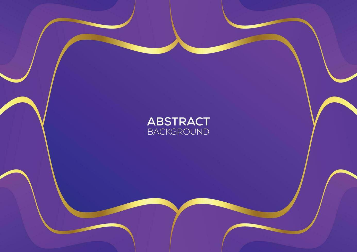 abstract frame background purple with luxury design vector