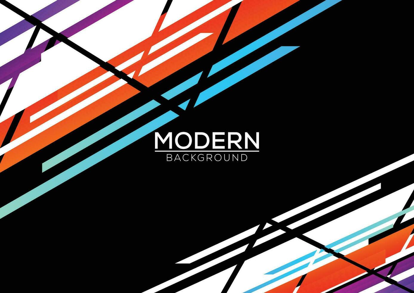 modern abstract geometric shapes background vector