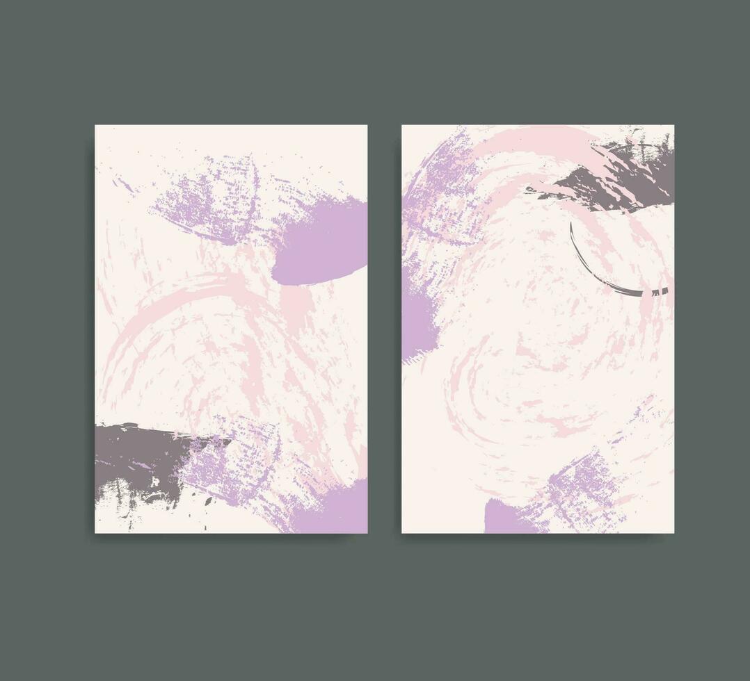abstract background inky cover design vector