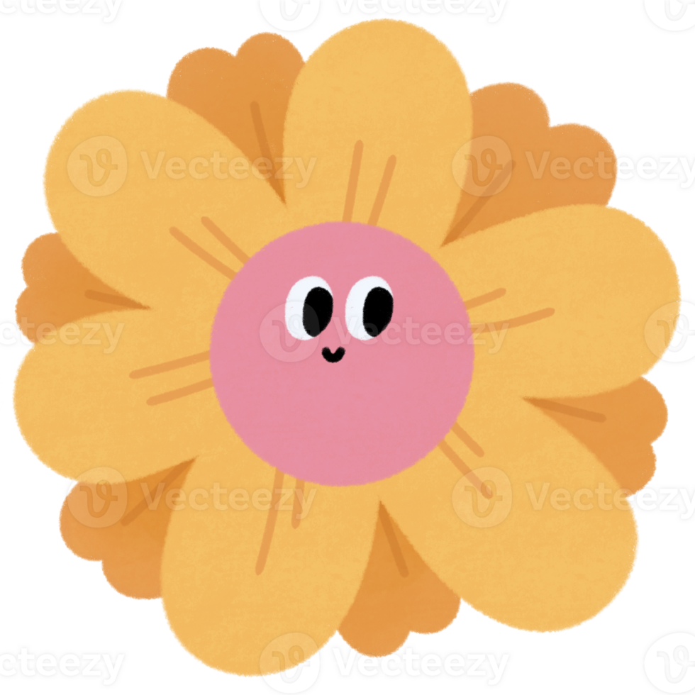 mignonne fleur pour décoration png