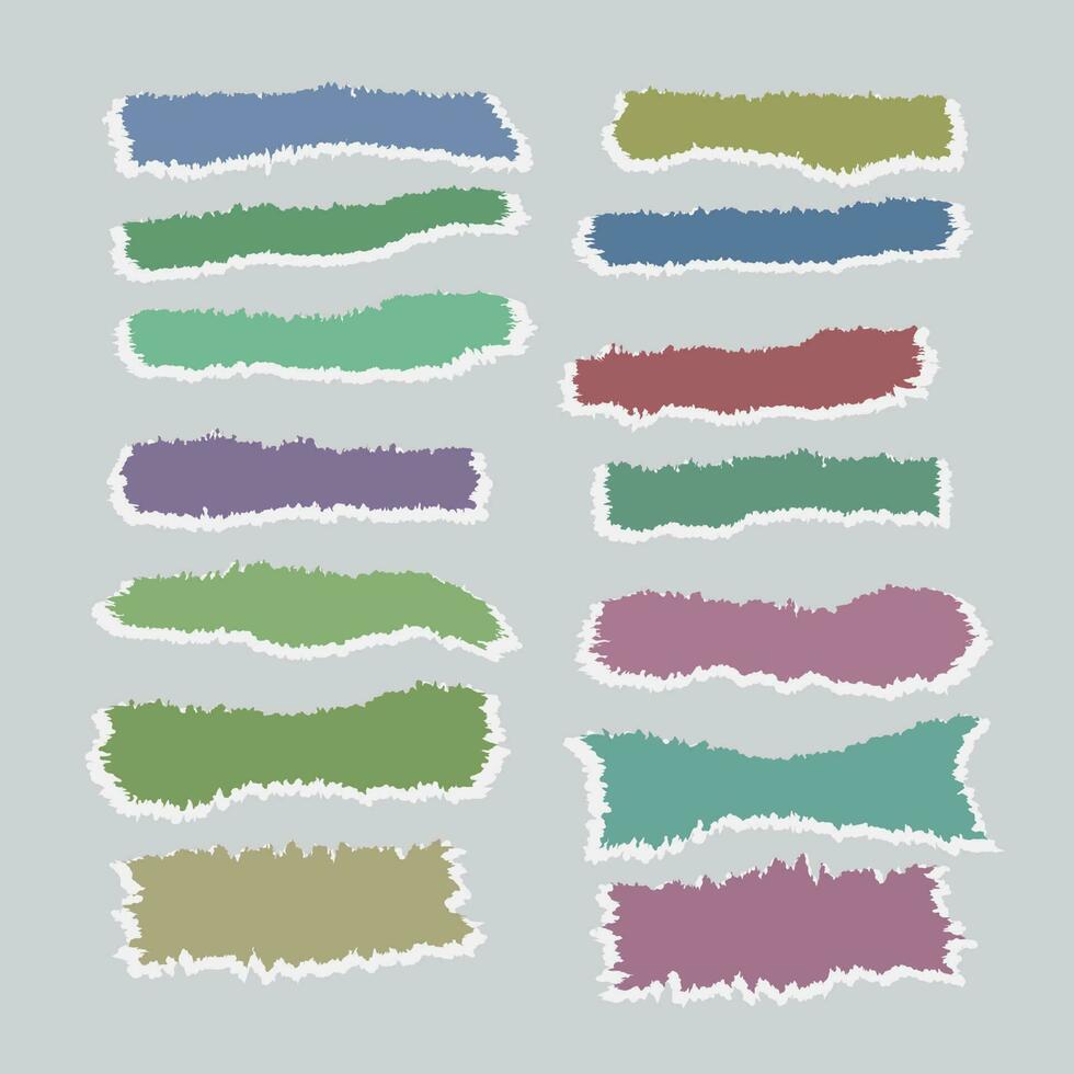 a set of colorful paint splatters on a gray background 27192795 Vector