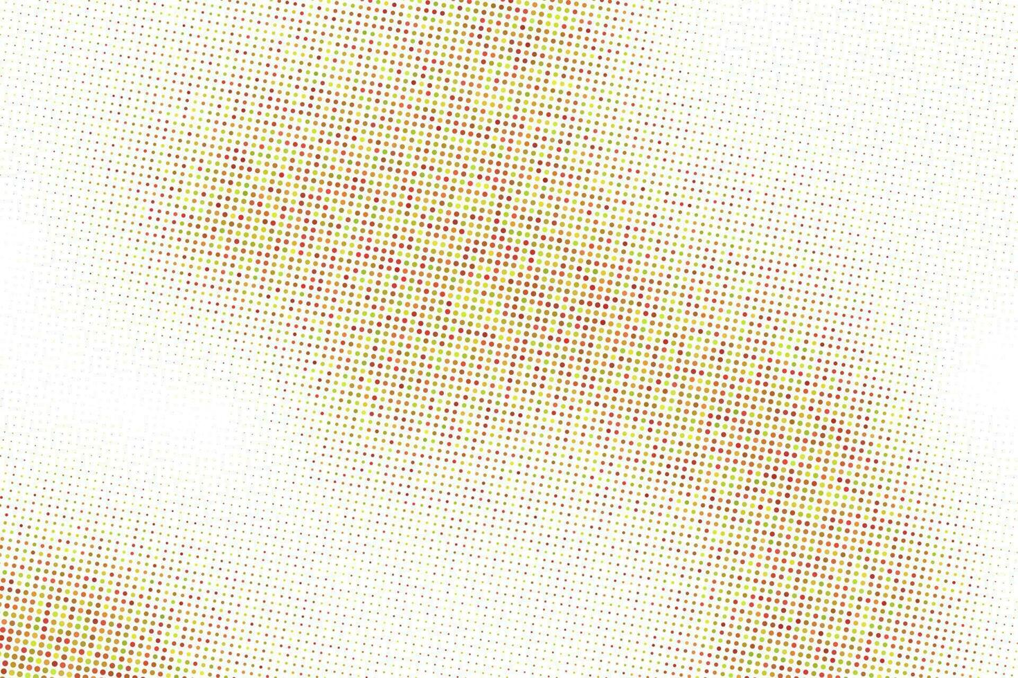 a yellow and red halftone pattern on a white background vector