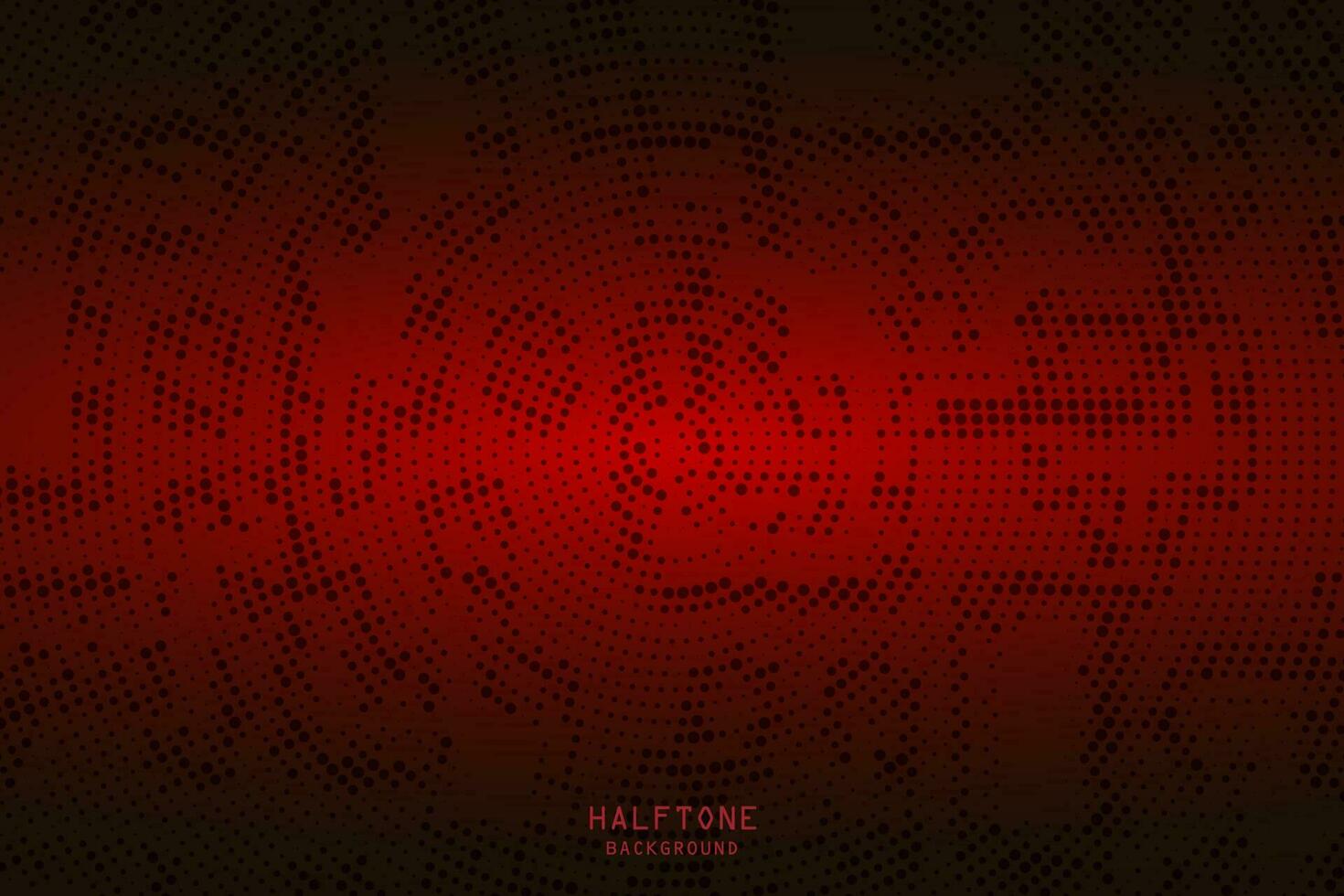 a red and black background with a dot pattern vector