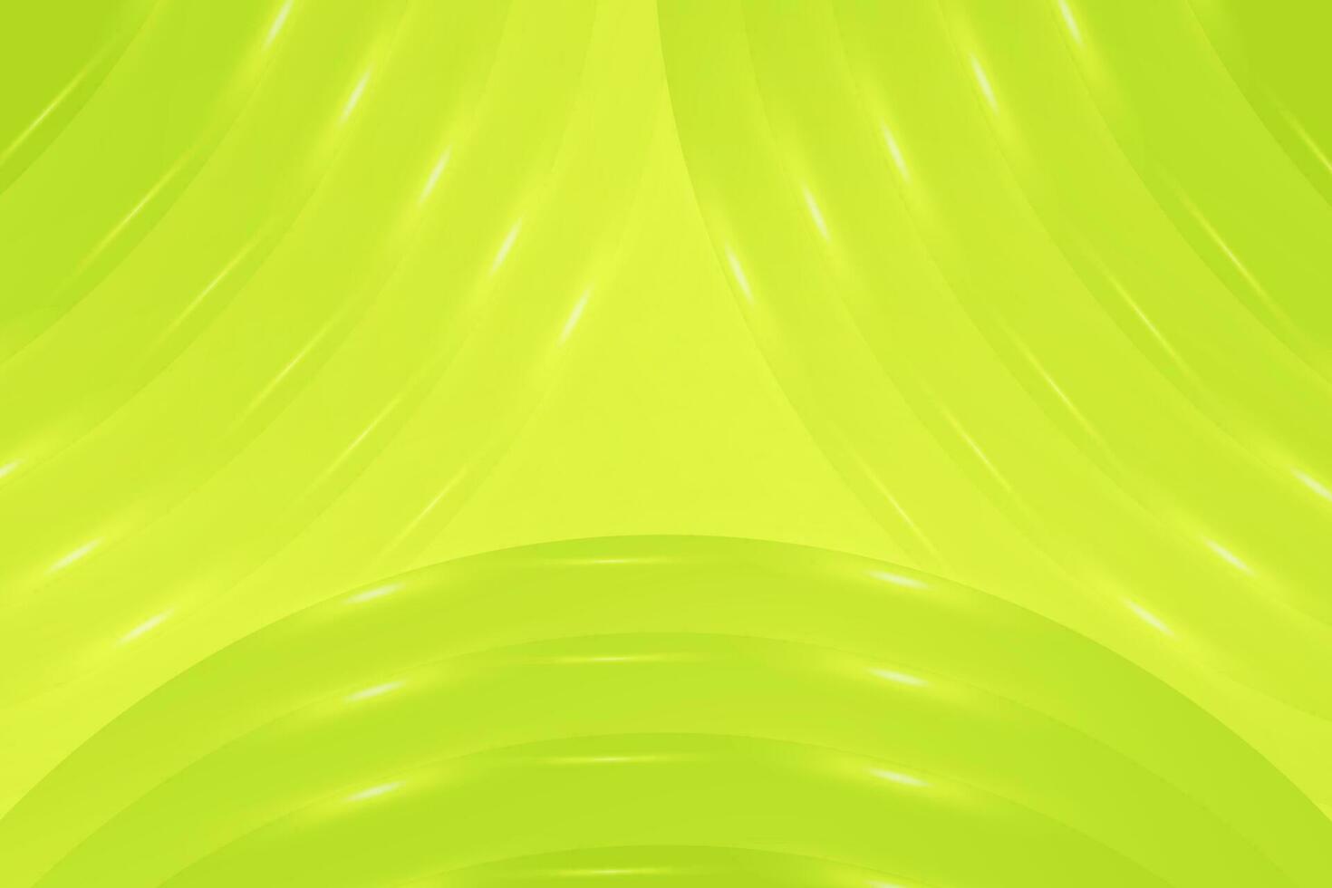 a green background with a wave pattern vector