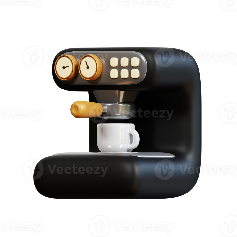 Coffee Shop 3D Icon png