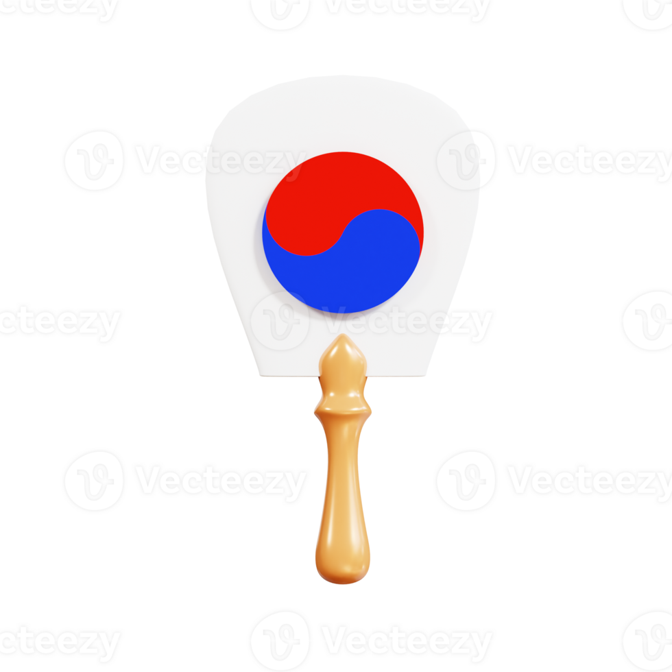 coreano cultura 3d ícone png