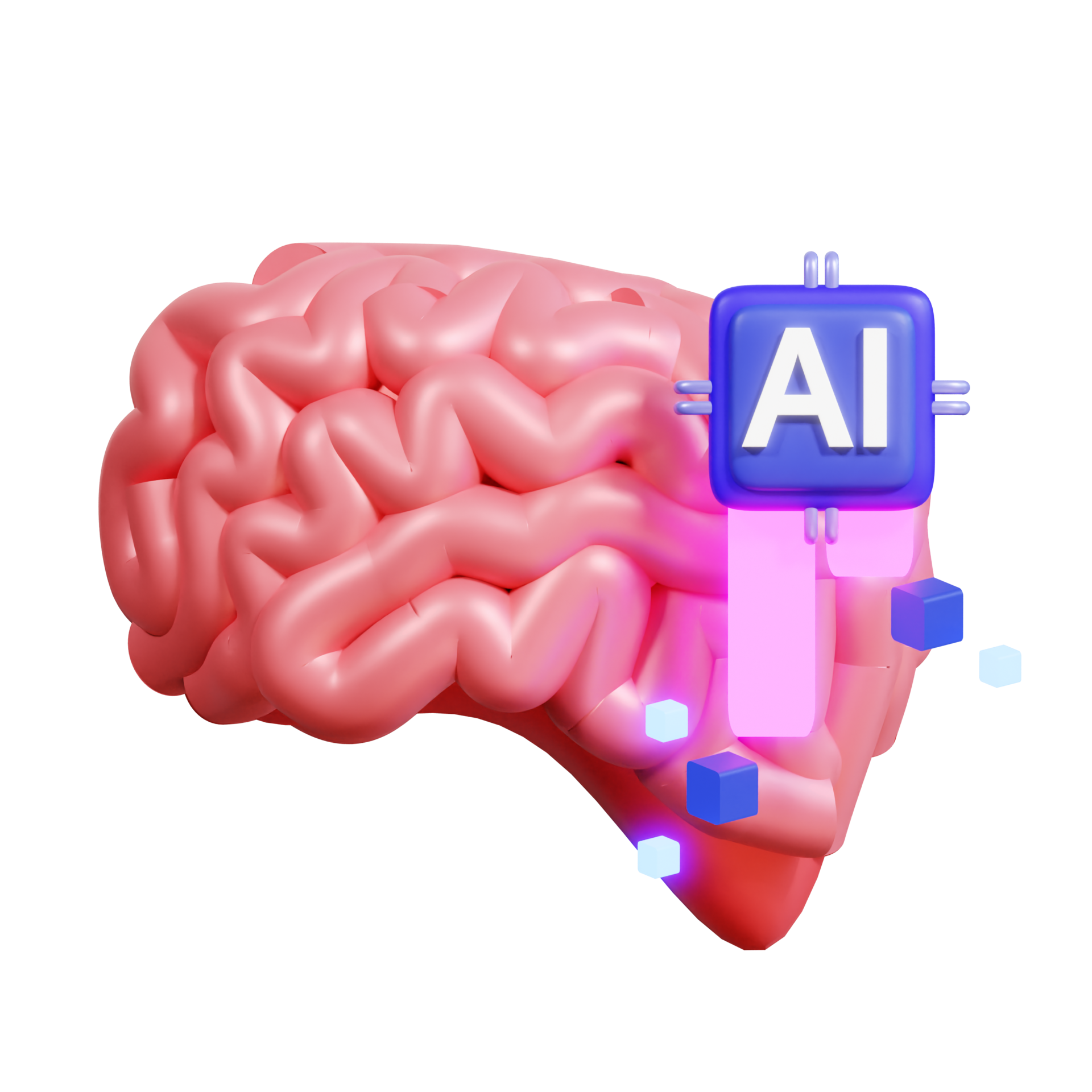 artificial inteligencia 3d icono 27193092 PNG