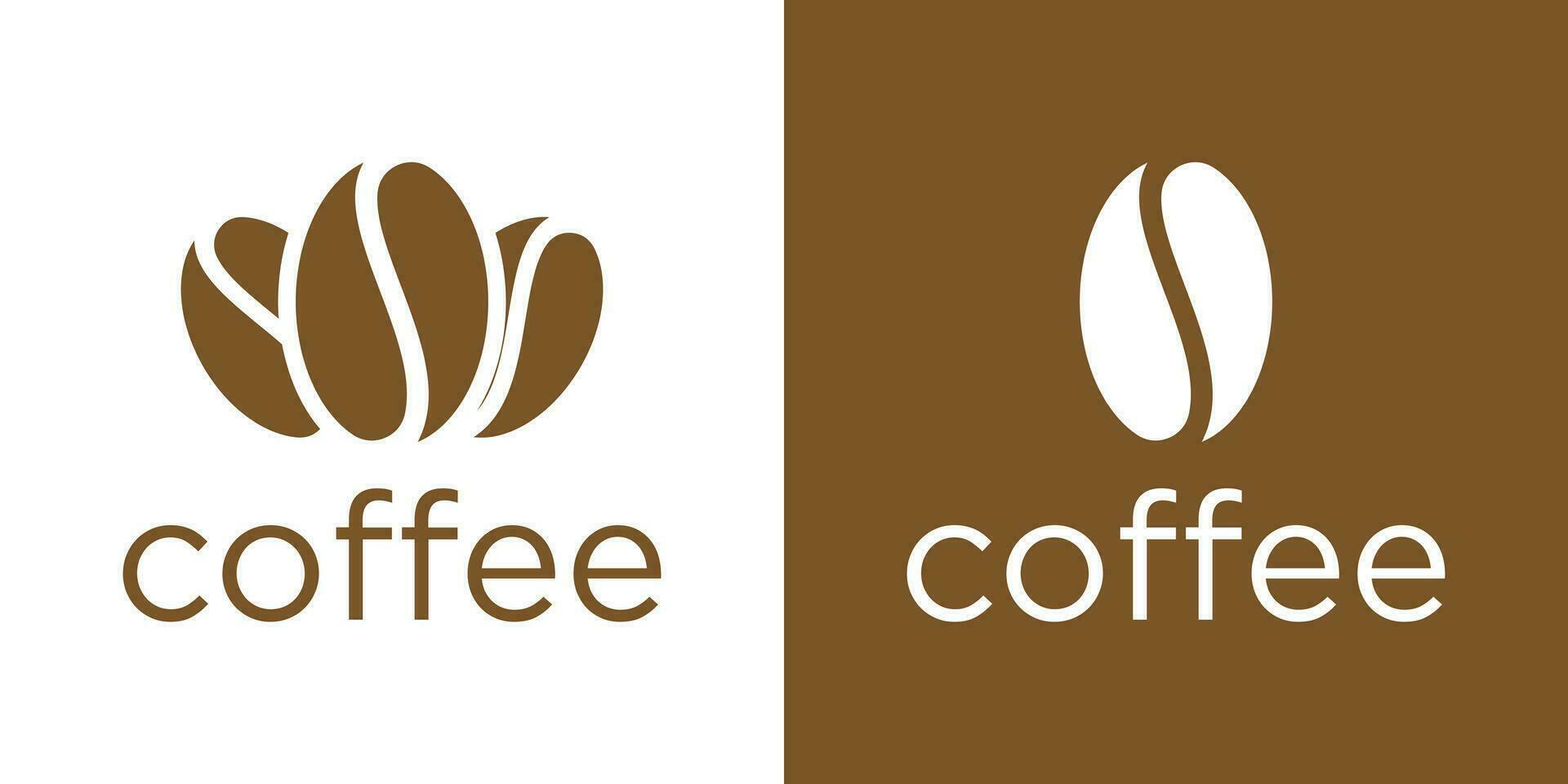 logo design coffee simple icon vector illustration