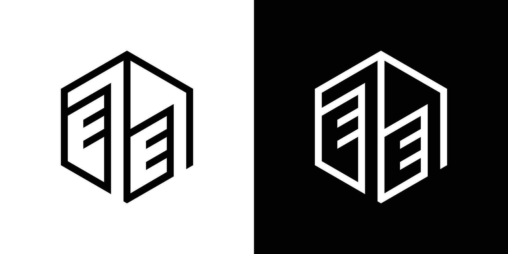 logo design building made with line style vector