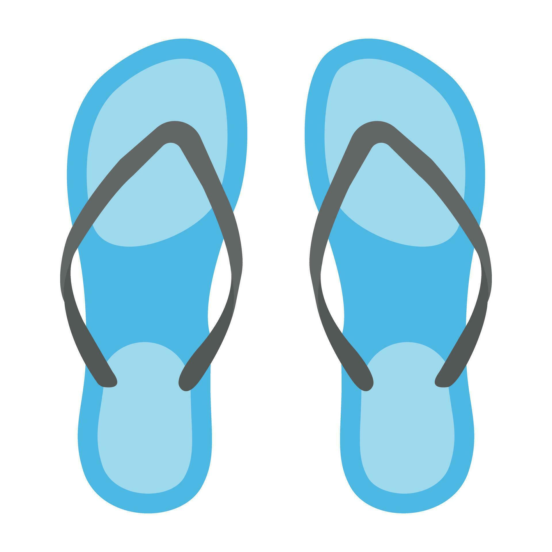 Funky flip flop footwear for beach and pool 27194076 Vector Art at Vecteezy