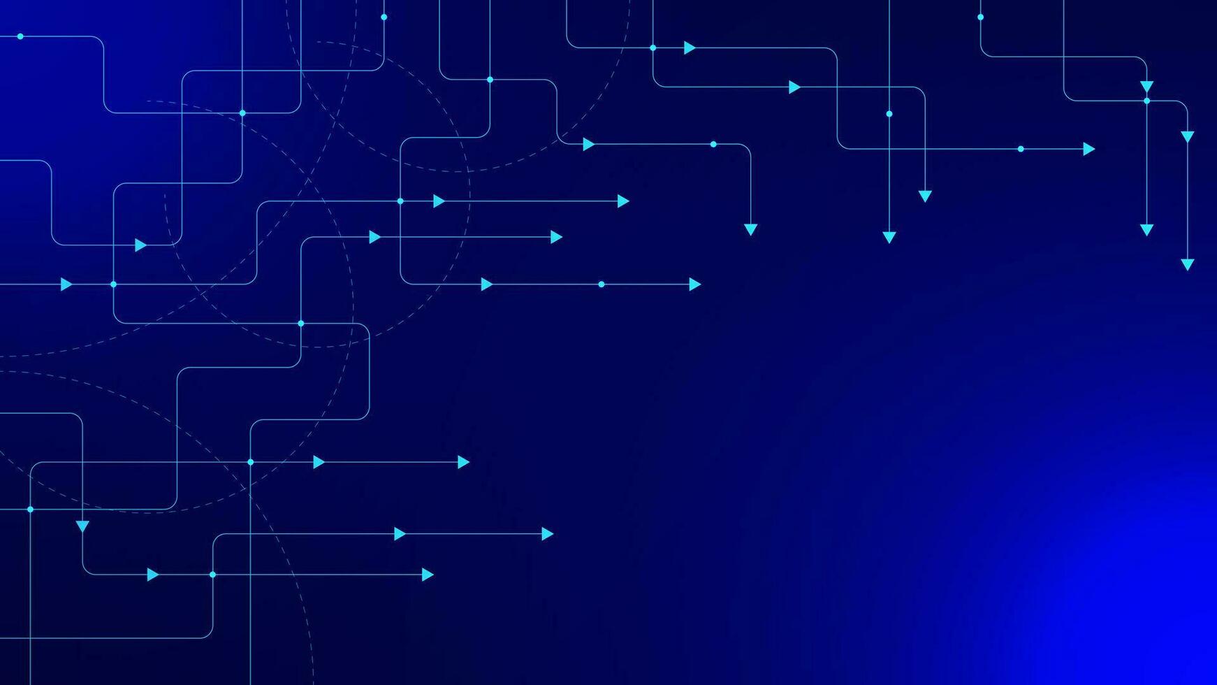 resumen geométrico antecedentes con conectado puntos y líneas. grande datos visualización. global negocio, social redes comunicación, Ciencias y tecnología concepto. vector ilustración.