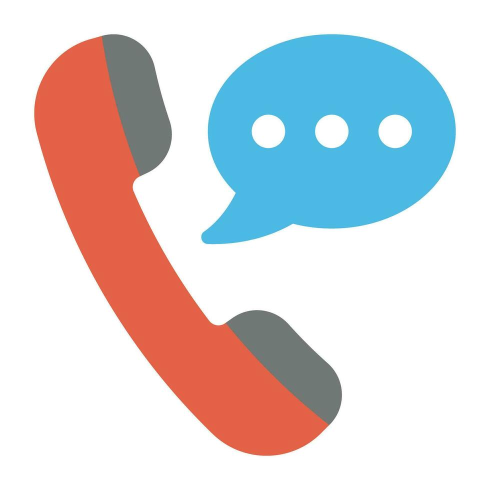 Telephone service for offering help to support customer is helpline vector