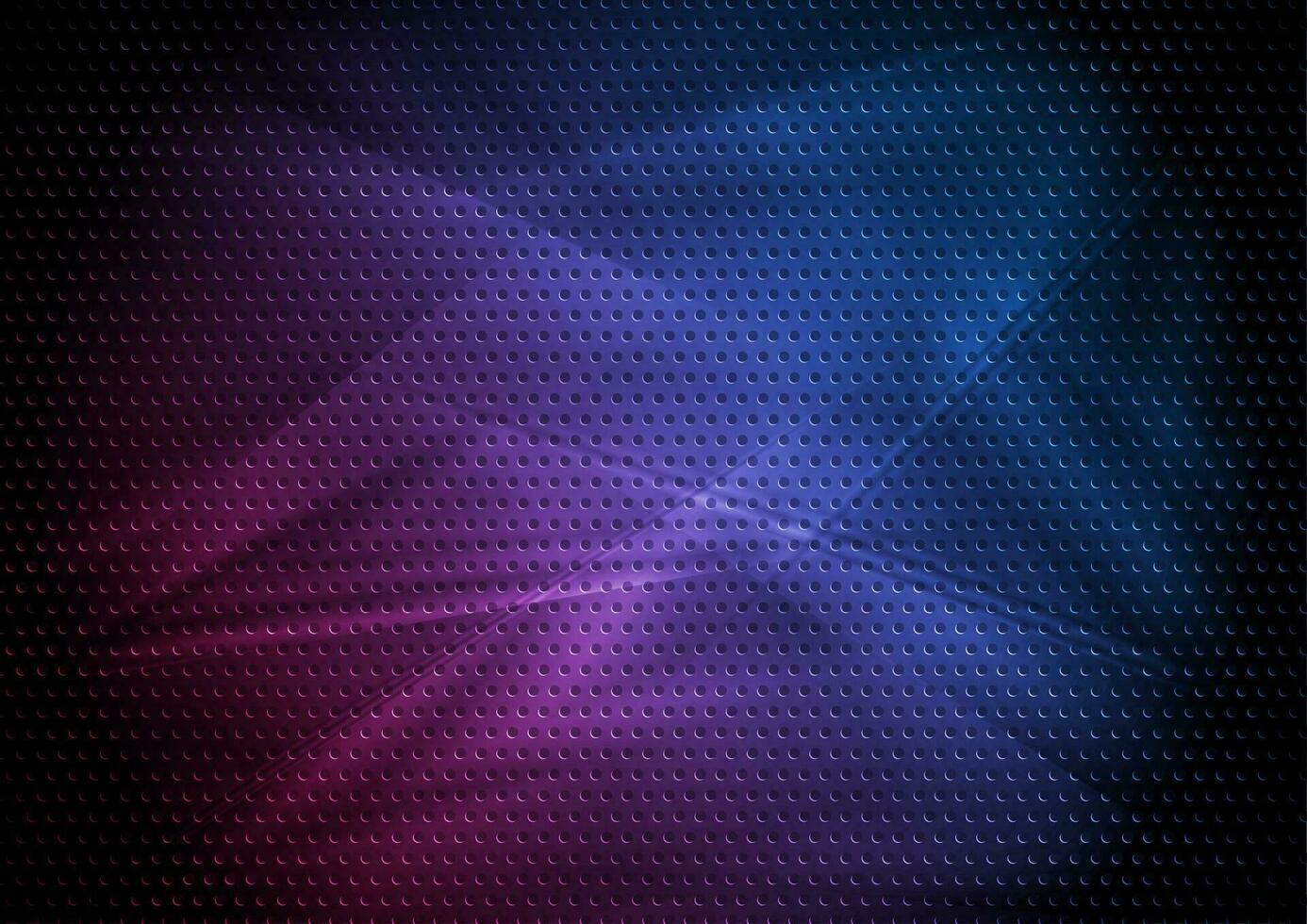 Blue and purple glossy perforated texture background vector