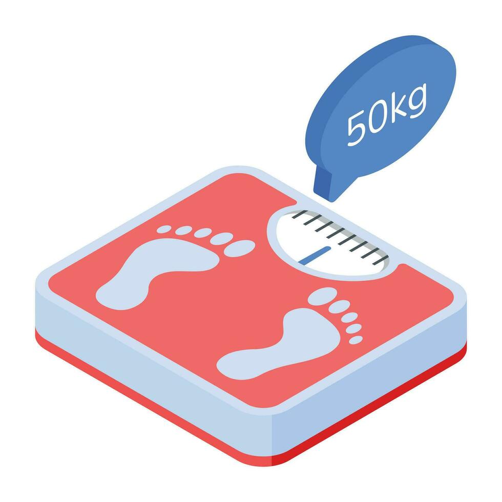 Trendy Set of Gym Isometric Icons vector