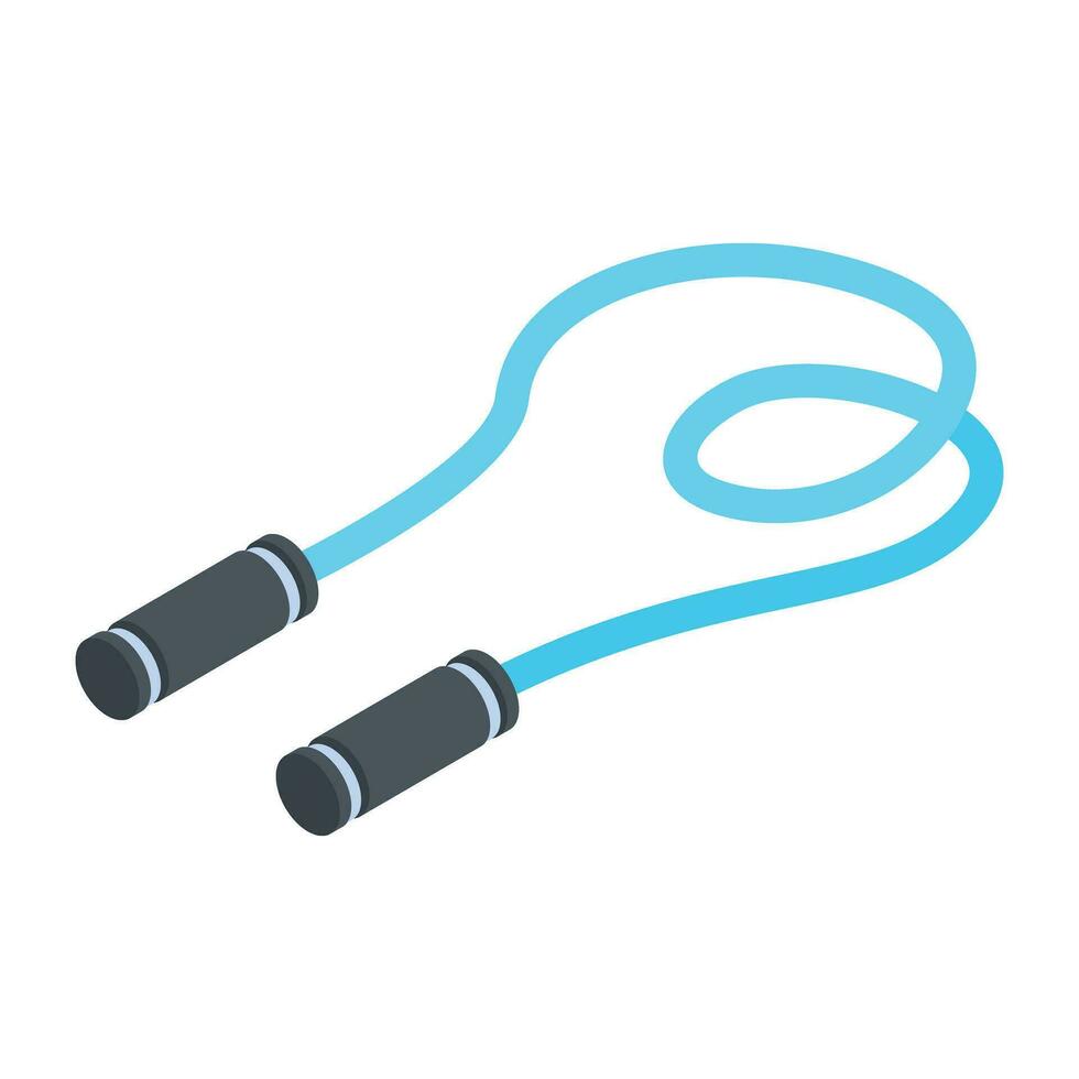 Trendy Set of Gym Isometric Icons vector