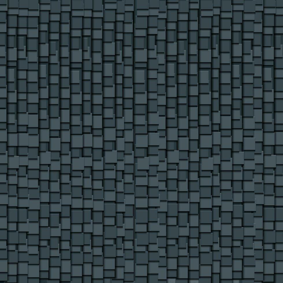 Dark blue squares geometric pattern design vector