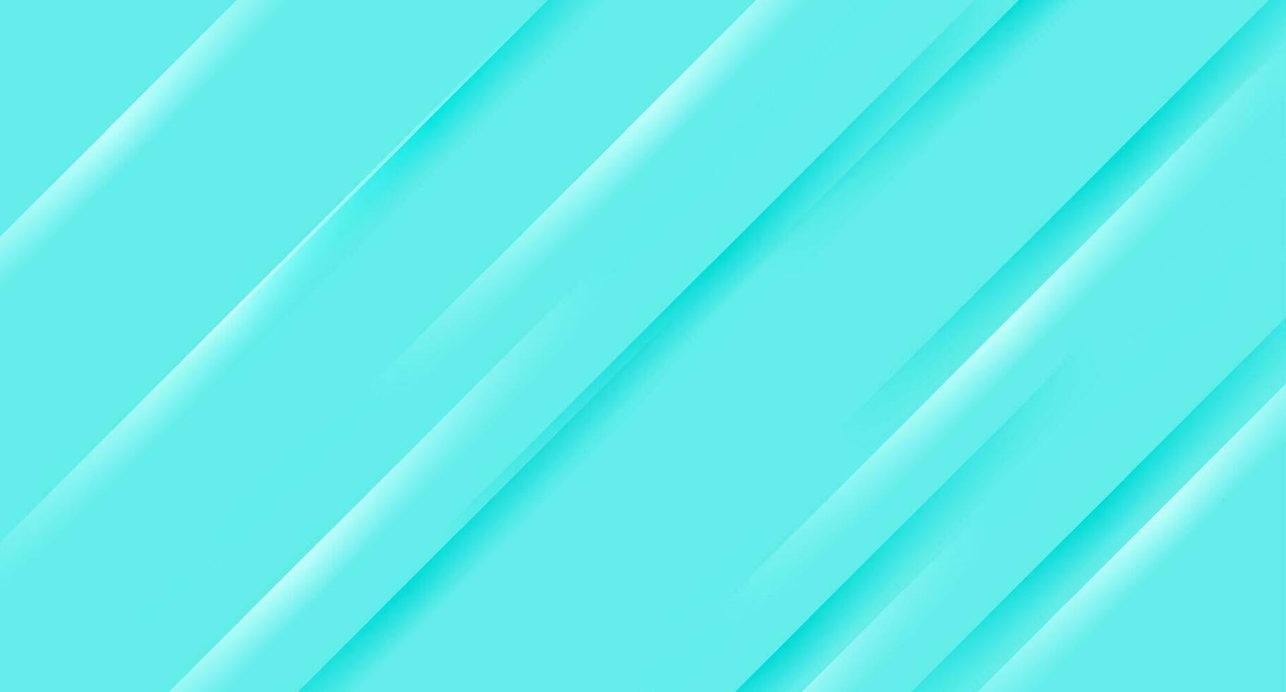 Minimal abstract turquoise tech geometric background vector