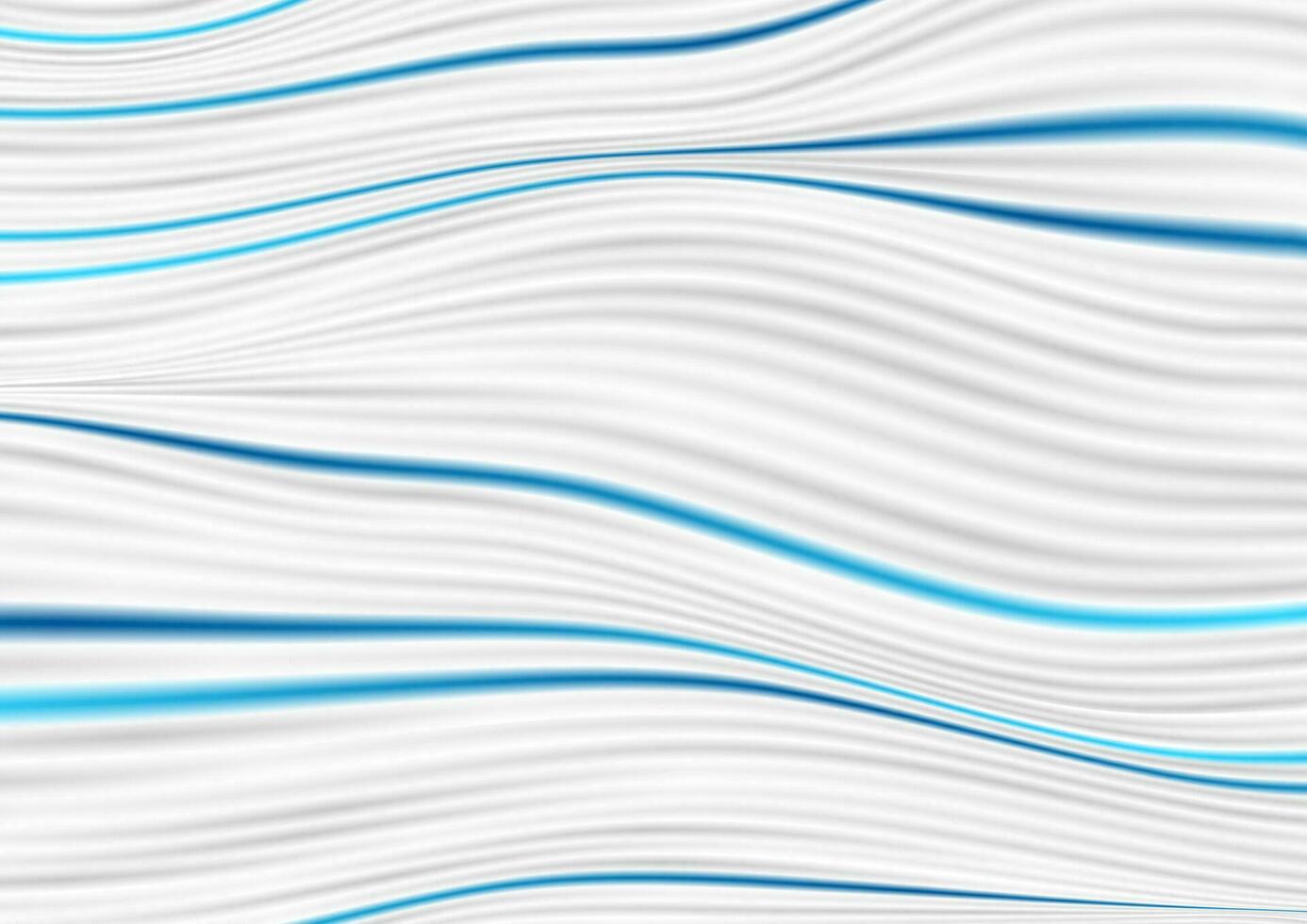 azul blanco curvo suave ondulado líneas resumen antecedentes vector
