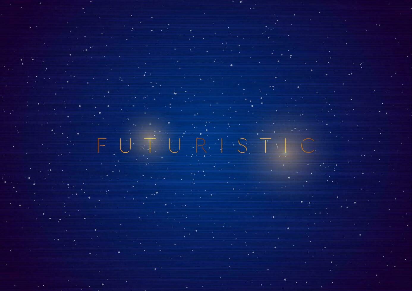Dark blue sci-fi background with stars and lines vector