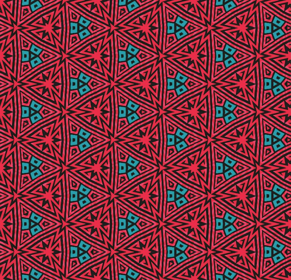 Multi color seamless abstract pattern. Background and backdrop. Multi Colored. Colorful ornamental design. Colored mosaic ornaments. Vector graphic illustration.