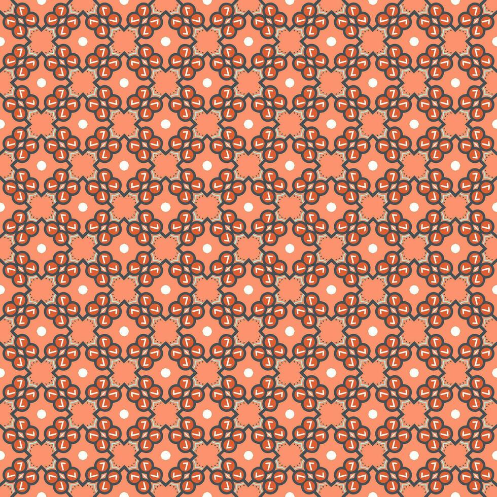 Multi color seamless abstract pattern. Background and backdrop. Multi Colored. Colorful ornamental design. Colored mosaic ornaments. vector