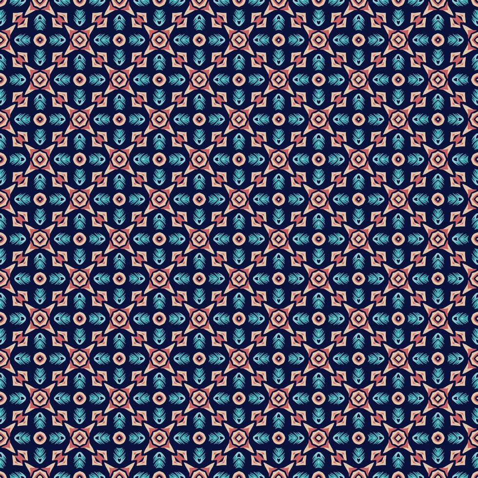 Multi color seamless abstract pattern. Background and backdrop. Multi Colored. Colorful ornamental design. Colored mosaic ornaments. vector