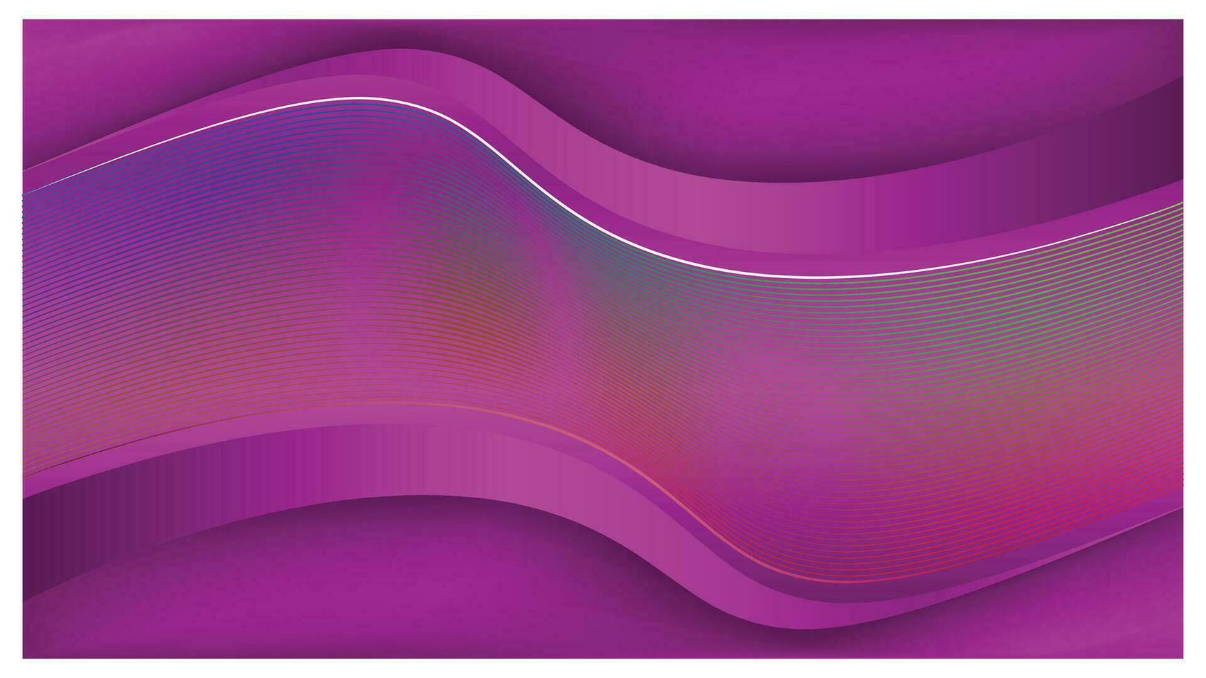 resumen -púrpura -degradado fondo- diseño con vistoso -línea efecto brillante colores - gráfico creativo concepto. vector