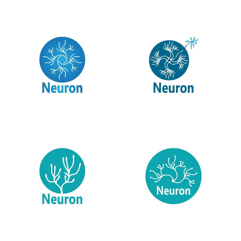 Neuron Logo And Symbol Vector Template