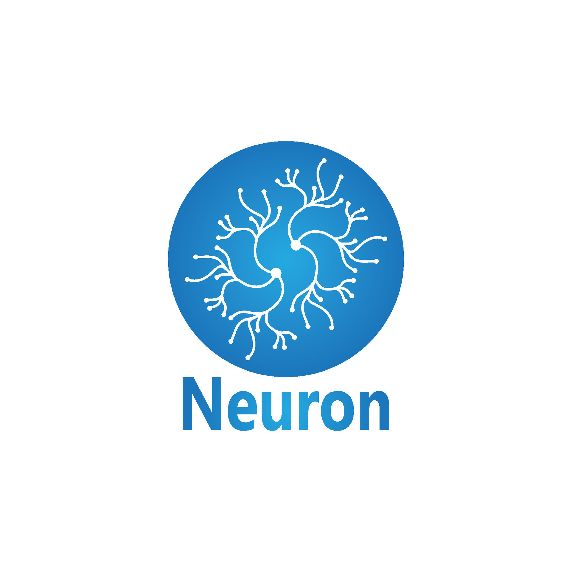 Neuron Logo And Symbol Vector Template 27196459 Vector Art at Vecteezy