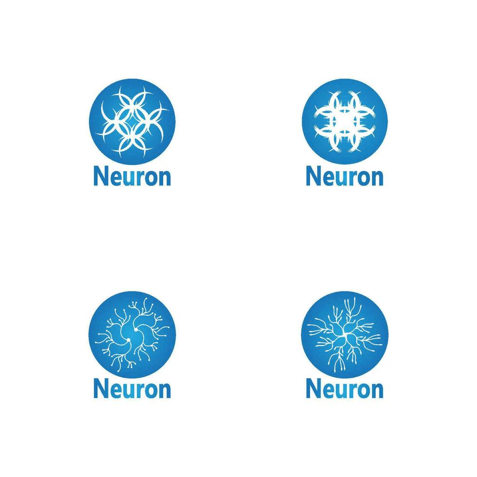 Neuron Logo And Symbol Vector Template