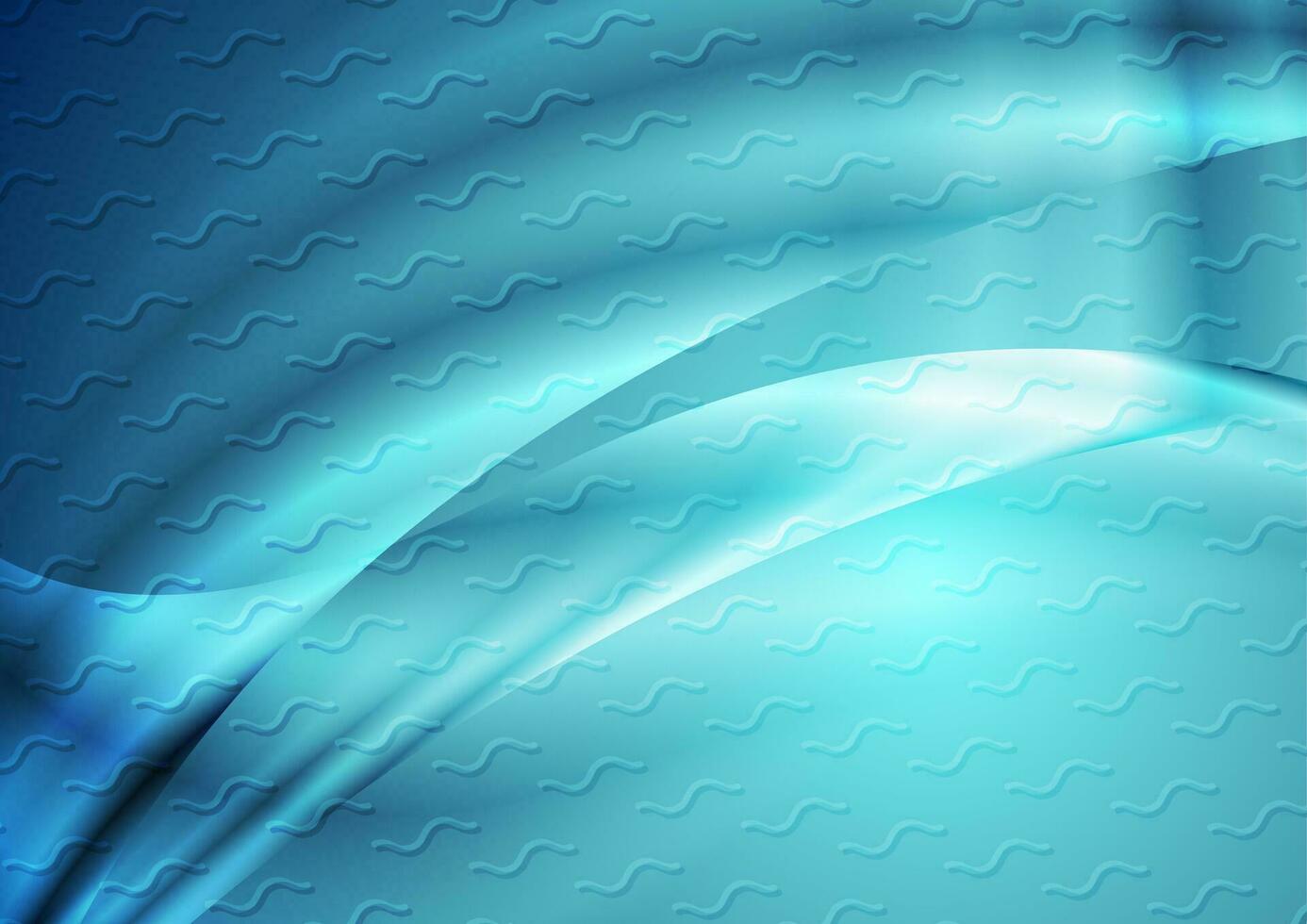 Abstract concept background with blurred waves vector