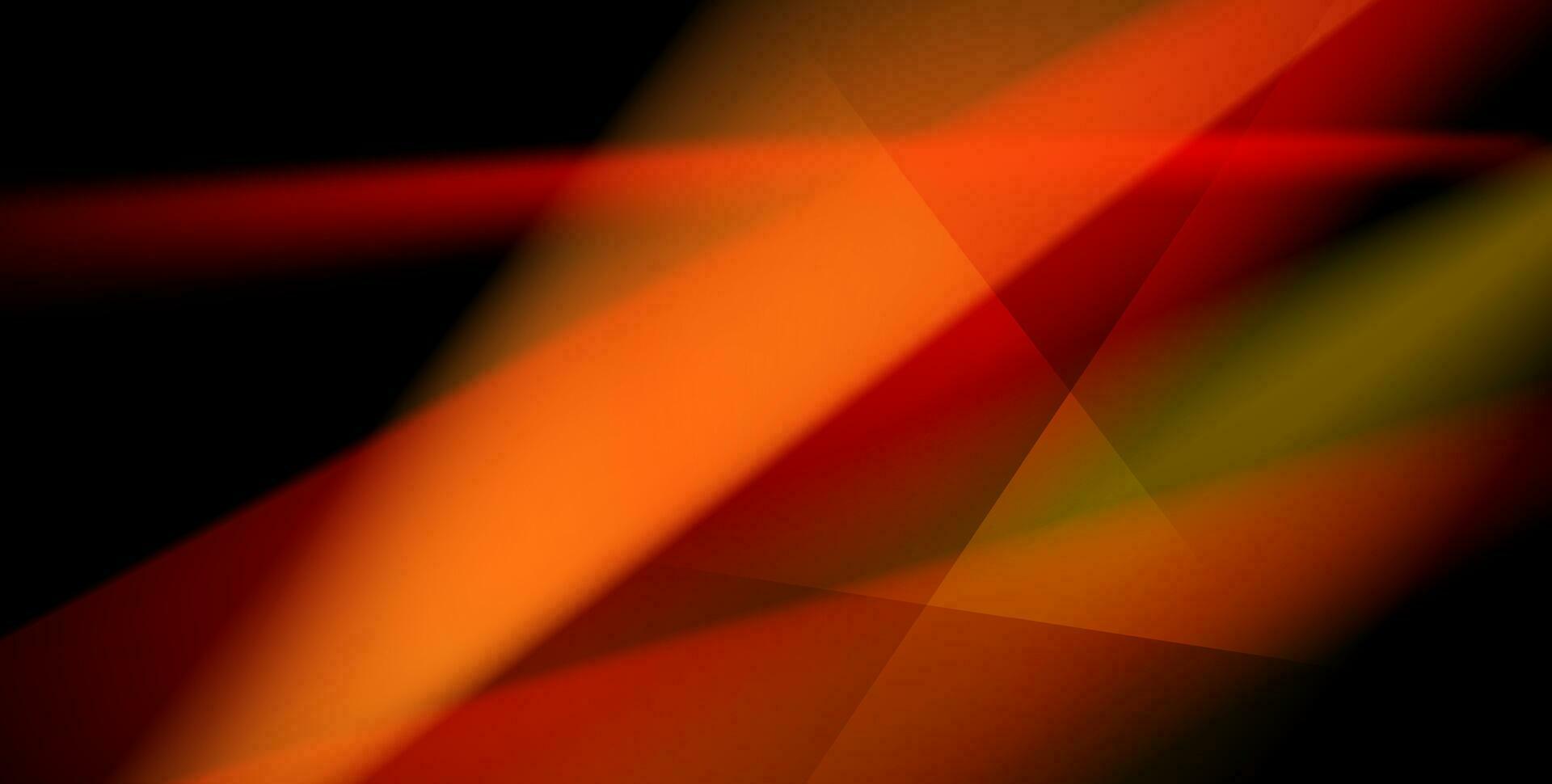 Dark orange tech futuristic smooth stripes abstract background vector