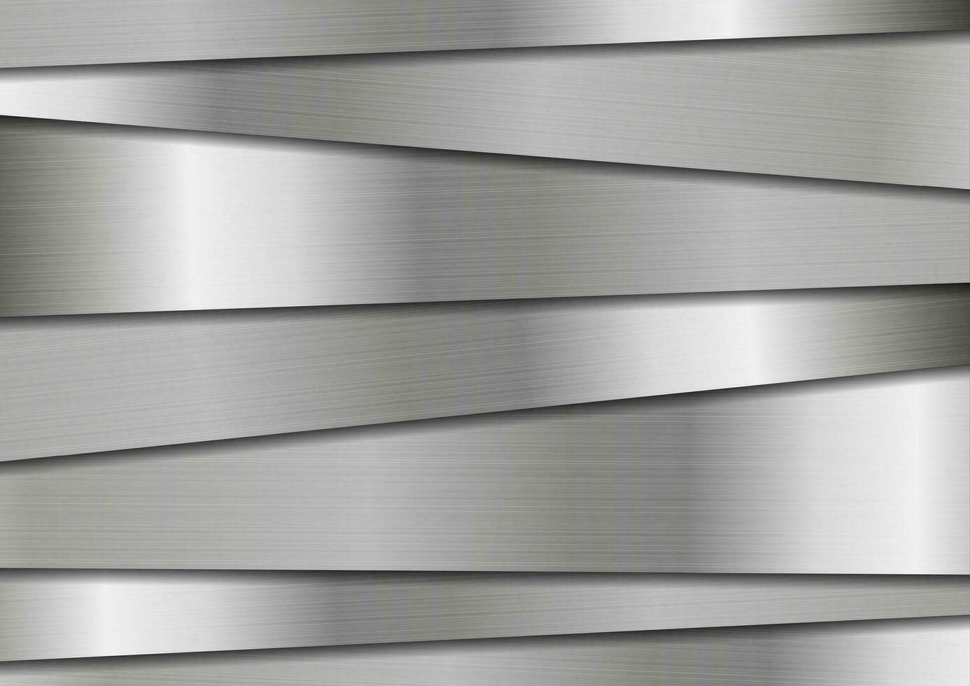 Abstract grey metallic texture background vector