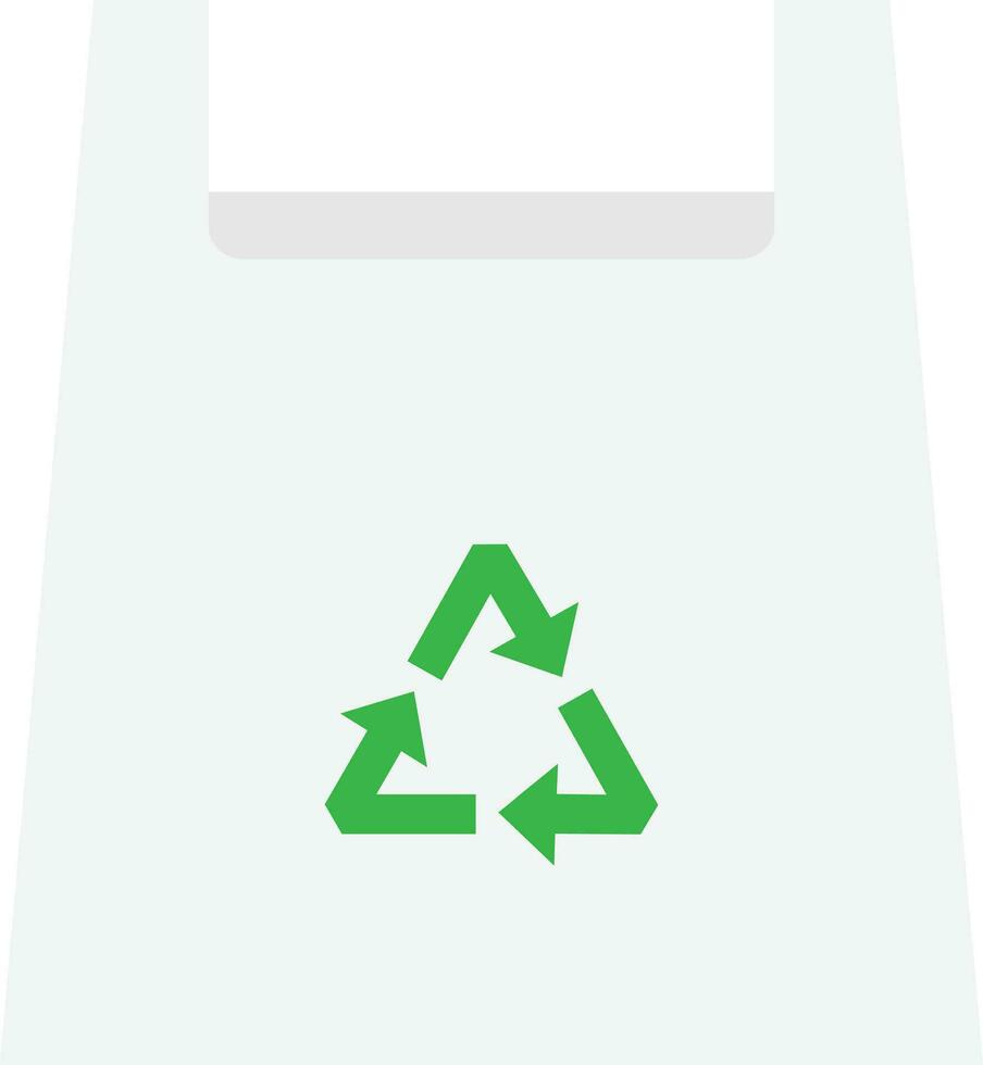 Recycled Plastic Bag vector