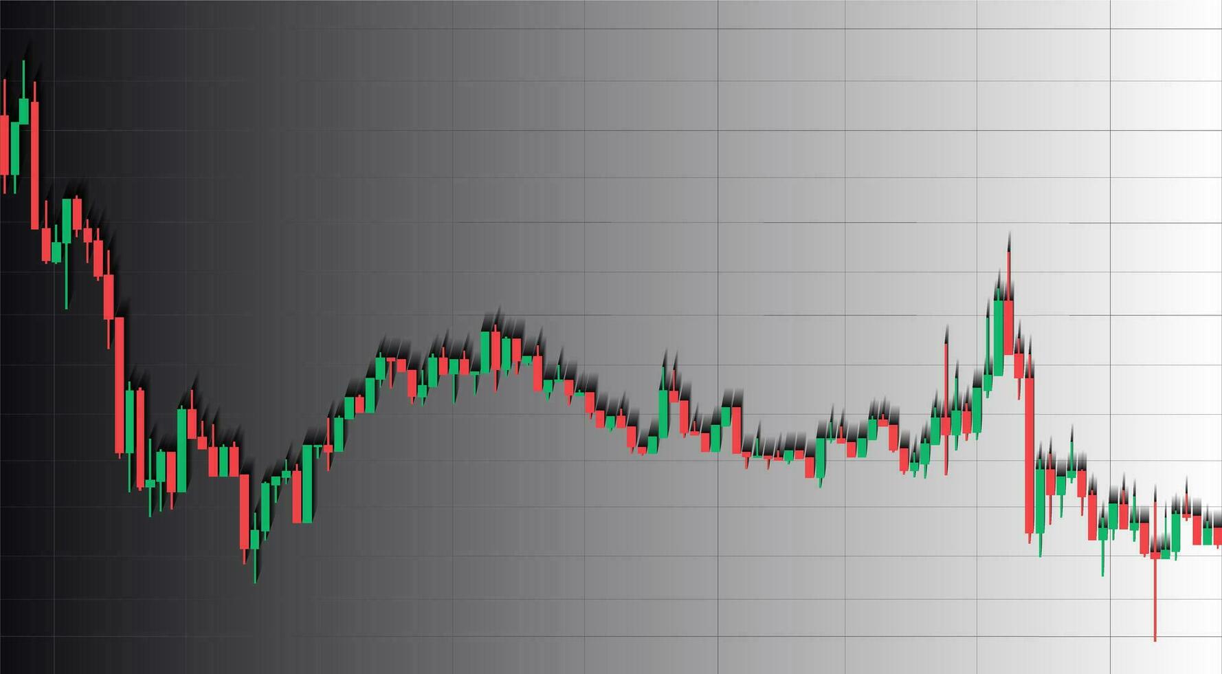 forex comercio grafico en gráfico concepto adecuado para financiero inversión o económico tendencias negocio idea y todas Arte trabajo diseño. resumen Finanzas antecedentes. vector ilustración